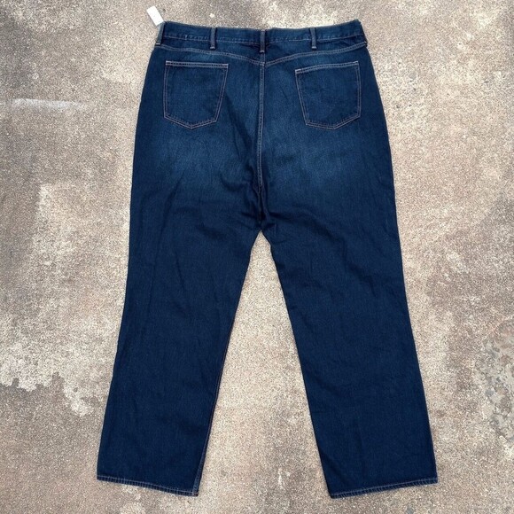Old Navy Men’s Loose Fit Dark Wash Denim Jeans - Size 46x34 NWT - Picture 9 of 10
